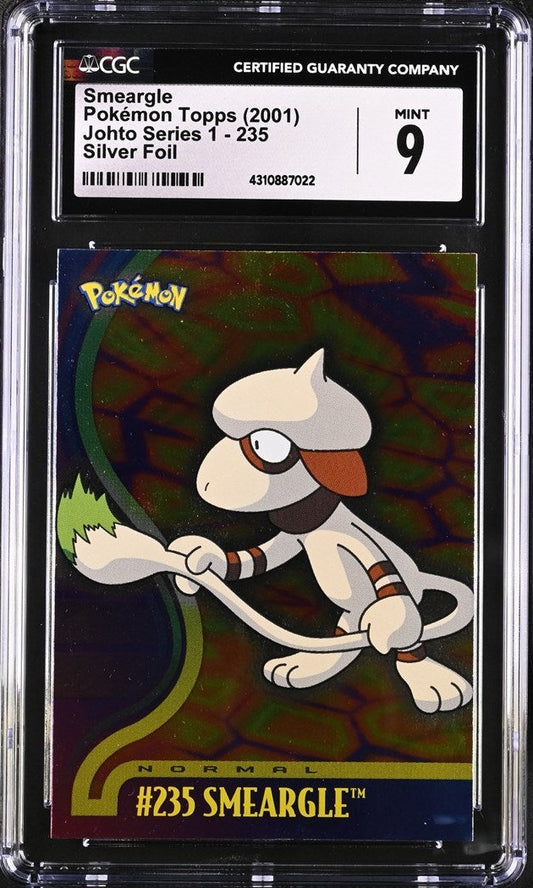 Topps Pokemon Johto Smeargle, Front Side