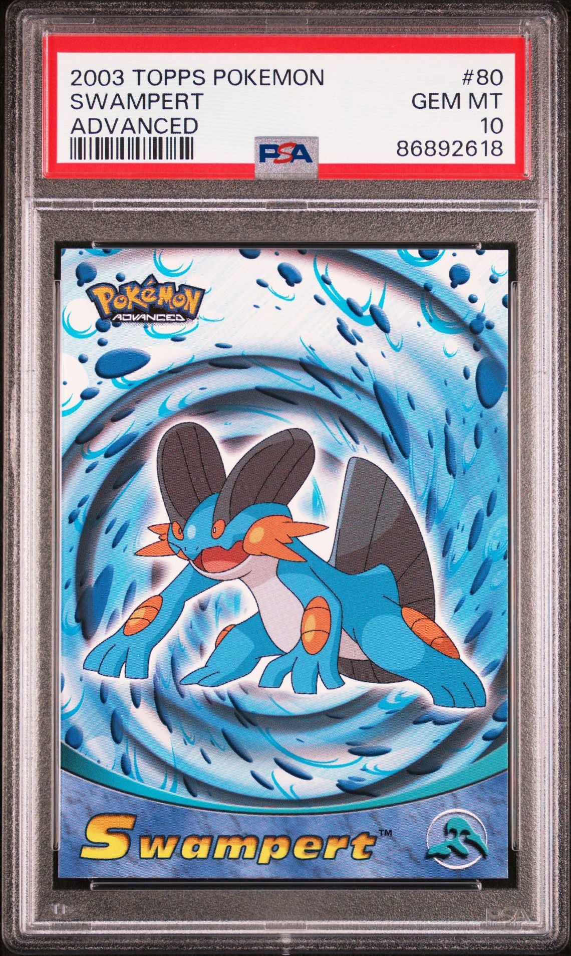 Swampert #80 Non-Holo PSA 10