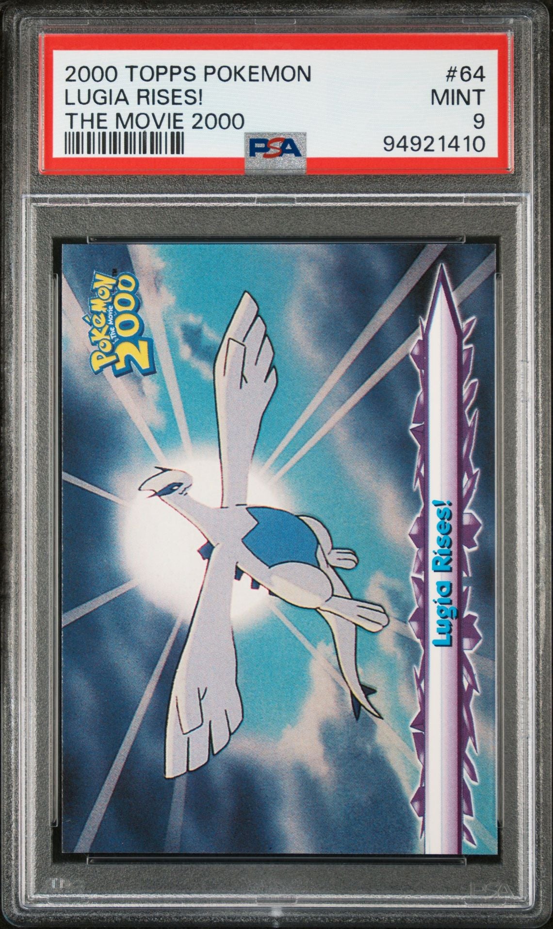 Lugia Rises #64 Non-Holo PSA 9