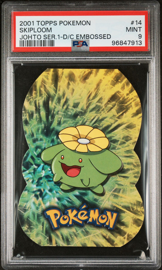 Skiploom Die-Cut #14 of 15 PSA 9